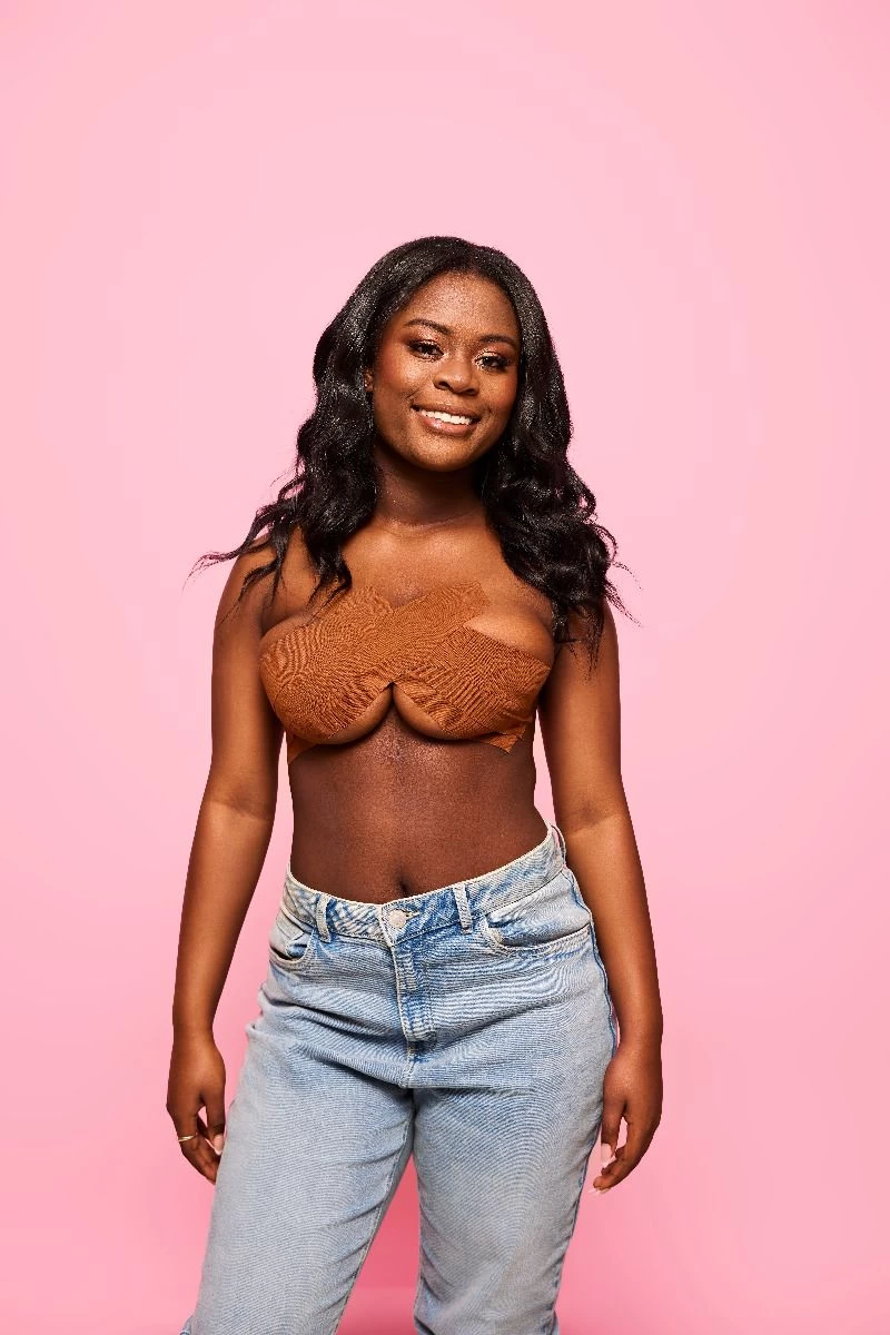 Booby Tape Breast Tape Brown 5m 5 Booby Tape Breast Tape Brown 5m - Afbeelding 3