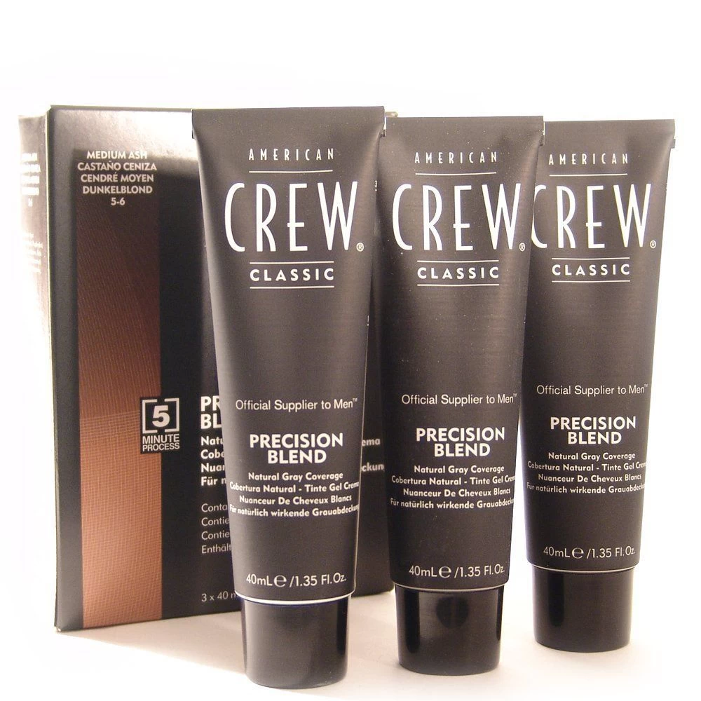 American Crew Precision Blend Medium Ash 3x40ml 3 American Crew Precision Blend Medium Ash 3x40ml
