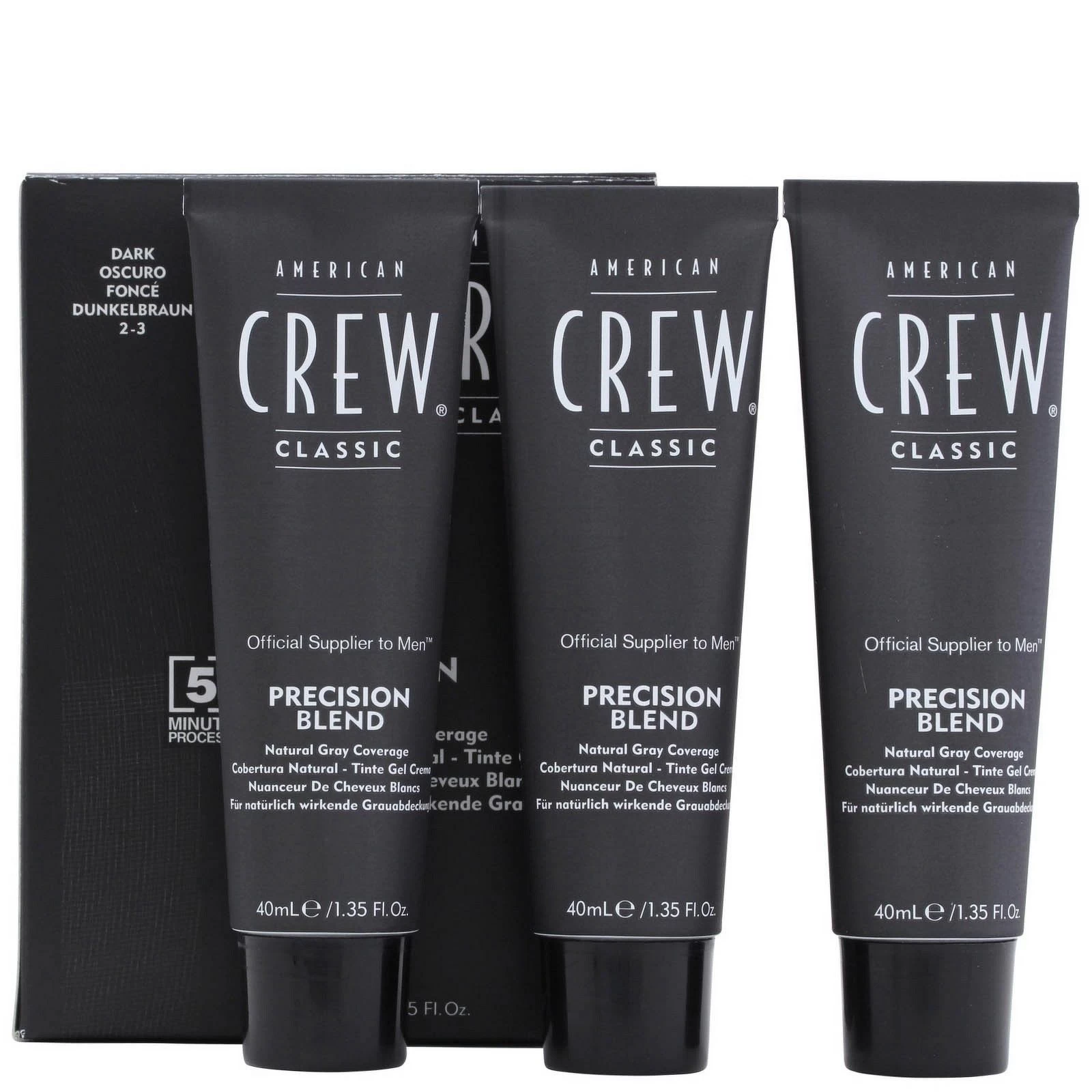 American Crew Precision Blend Dark 3x40ml 3 American Crew Precision Blend Dark 3x40ml