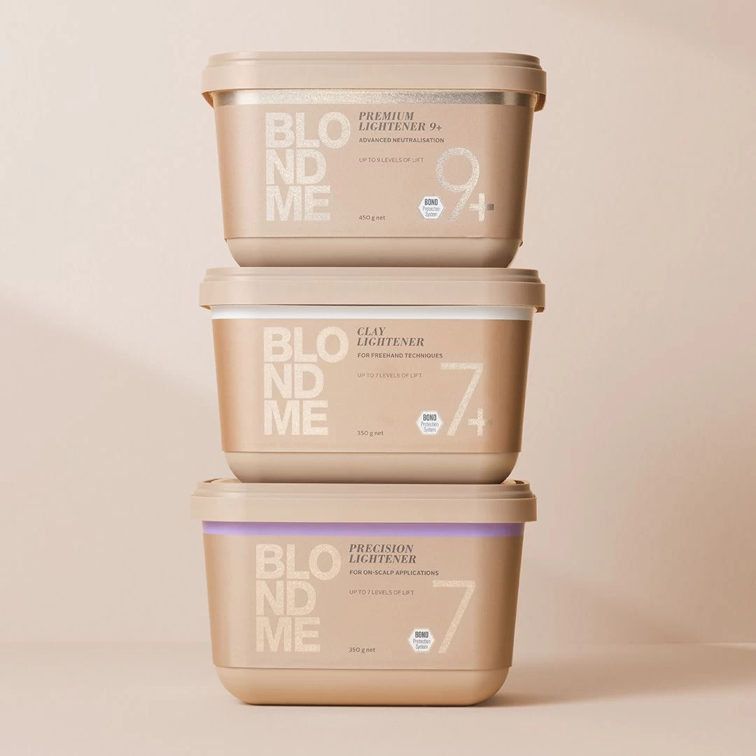 Schwarzkopf Blond Me Clay Lightener 350gr 3 Schwarzkopf Blond Me Clay Lightener 350gr