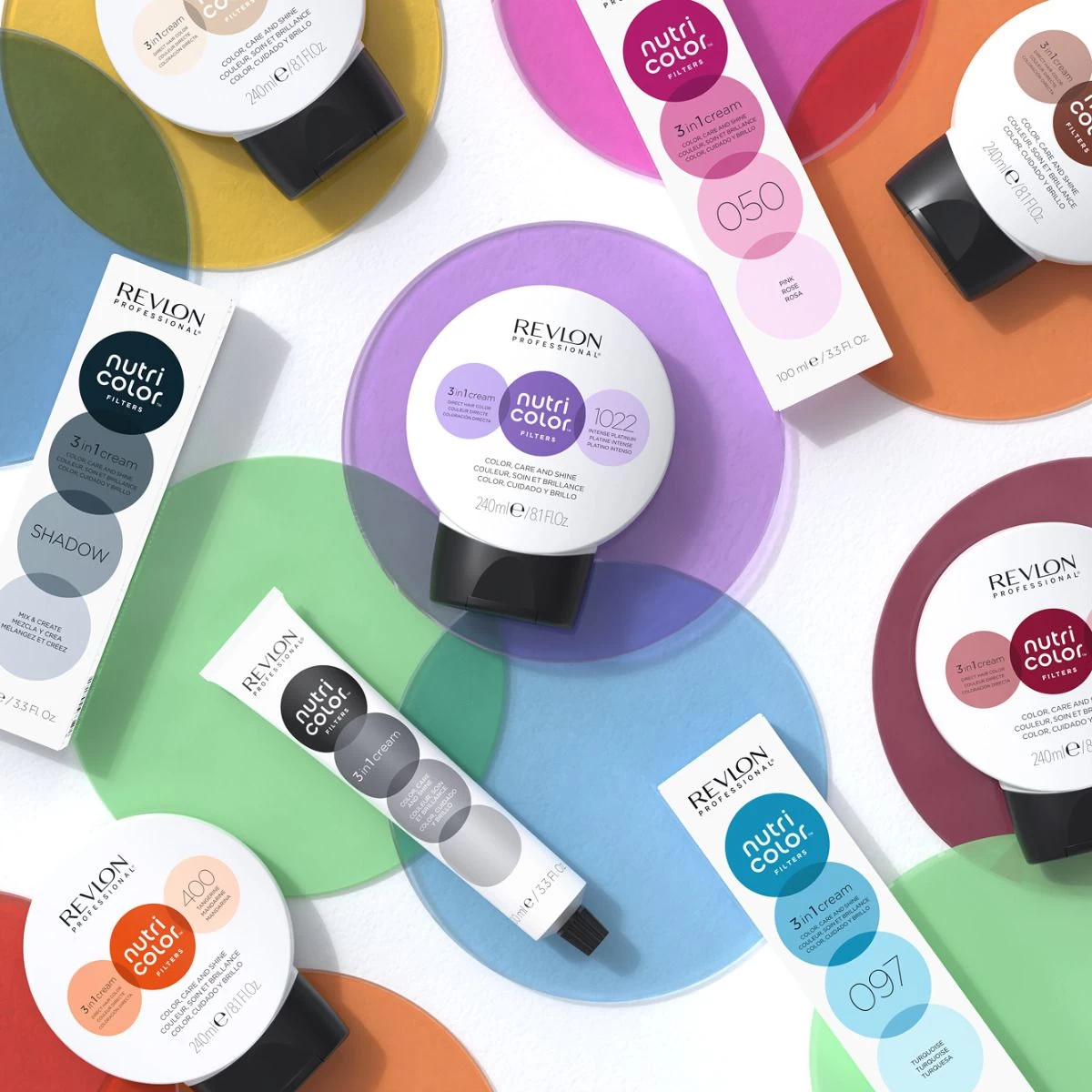 Revlon Nutri Color Filters 642 Chestnut 240ml 4 Revlon Nutri Color Filters 642 Chestnut 240ml - Afbeelding 2