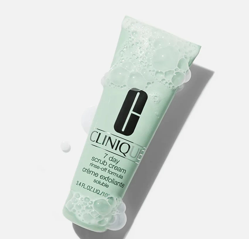 Clinique 7 Day Scrub Cream Rinse-Off Formula 100ml 4 Clinique 7 Day Scrub Cream Rinse-Off Formula 100ml - Afbeelding 2