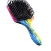 Denman D90L Tangle Tamer Ultra Paddle Brush Rainbow -Schoonheids- En Haarproducten d090lrbw anatomy front