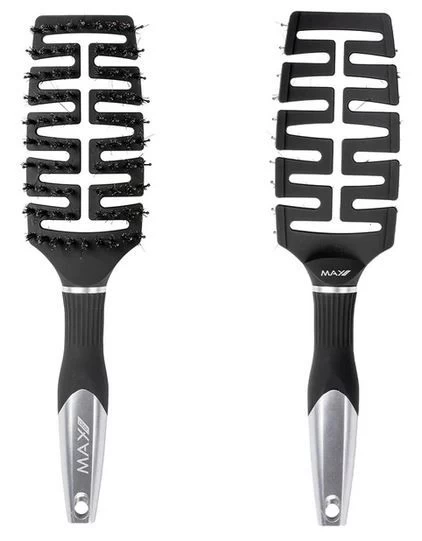 Max Pro Detangler Brush Silver 5 Max Pro Detangler Brush Silver - Afbeelding 3