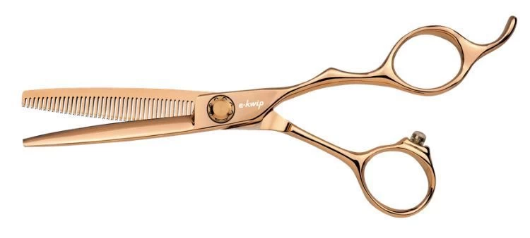 E-Kwip Kuro Effileerschaar Rose Gold 5,5inch 3 E-Kwip Kuro Effileerschaar Rose Gold 5,5inch