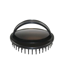 Denman D6 Borstel Rond Shampoo Massage Zwart/ Zilver Display+12st. -Schoonheids- En Haarproducten e006sxcd 1 min