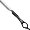 Feather Styling Razor Kort Zwart