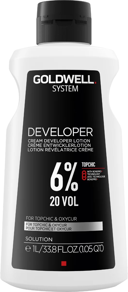 Goldwell System Developer 6% 1000ml 3 Goldwell System Developer 6% 1000ml