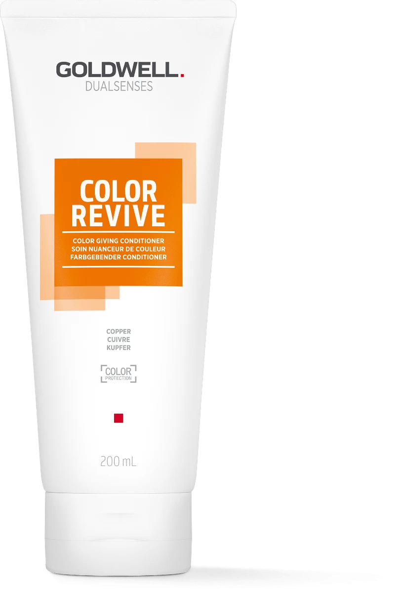 Goldwell Dualsenses Color Revive Color Giving Conditioner Copper 250ml 3 Goldwell Dualsenses Color Revive Color Giving Conditioner Copper 250ml