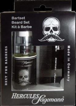 Hercules 2-delige Barberset Zwart