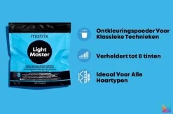 Matrix Light Master 8 Levels Low Odor 500ml 9 Matrix Light Master 8 Levels Low Odor 500ml -Schoonheids- En Haarproducten matrix lightmaster 8levels lowodor4