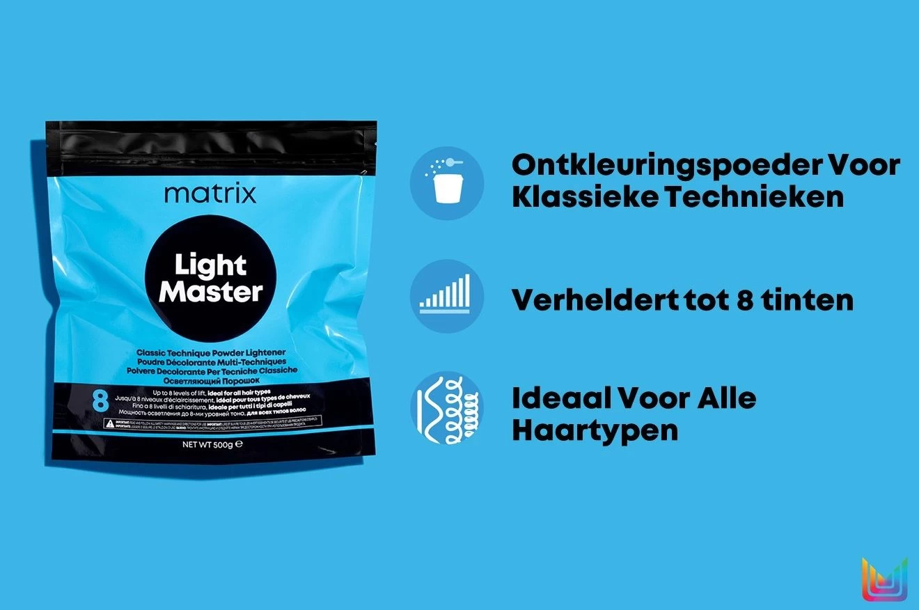 Matrix Light Master 8 Levels Low Odor 500ml 6 Matrix Light Master 8 Levels Low Odor 500ml - Afbeelding 4