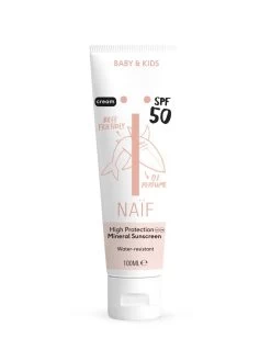 Naïf Baby & Kids Mineral Sunscreen Cream SPF50 100ml