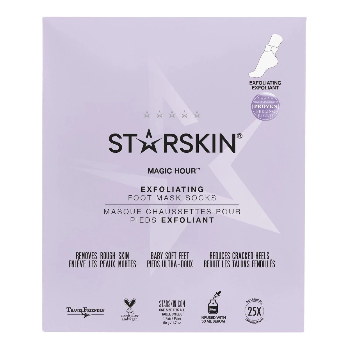 Starskin Essentials Magic Hour Foot Mask 3 Starskin Essentials Magic Hour Foot Mask