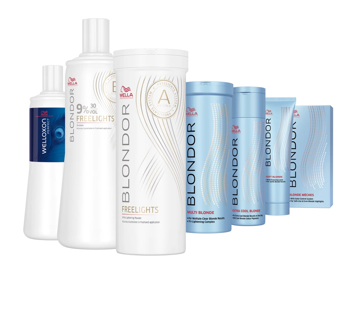 Wella Blondor Freelights Developer 12%1000ml 4 Wella Blondor Freelights Developer 12%1000ml - Afbeelding 2