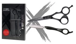 Joewell X-Set Inclusief Gratis Feather Razor Black